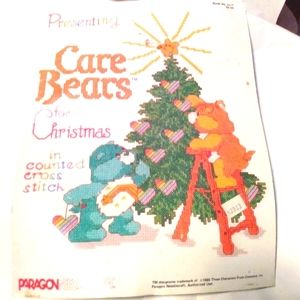 Care bears carebear carebears cross stitch pattern book cross-stitch Christmas